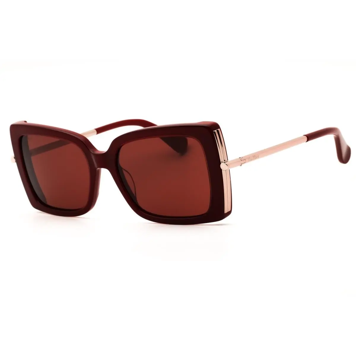 MM166-69S-53 Sunglasses Frame Size 53mm 140mm 17mm Bordeaux Women by Max Mara