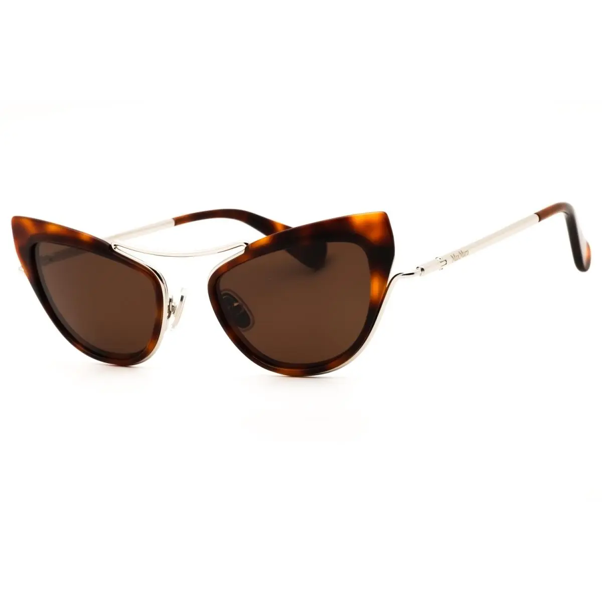 MM0172-52E-53 Sunglasses Frame Size 53mm 130mm 19mm Havana Women by Max Mara