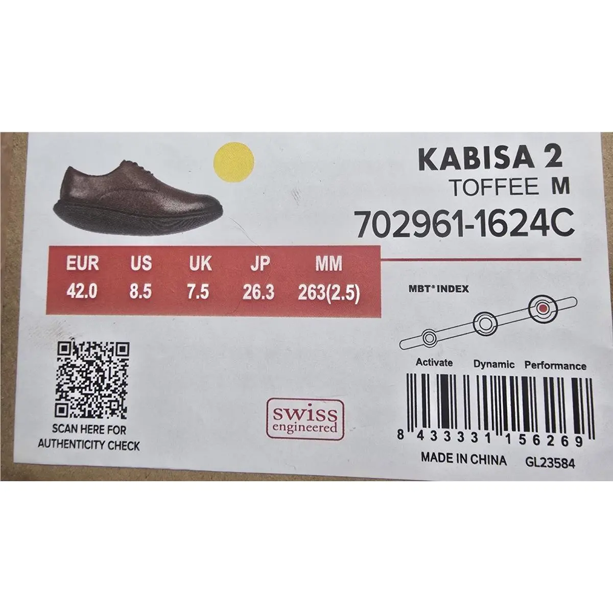 MBT shoes - Kabsica 2 - Kabsica - toffee 6