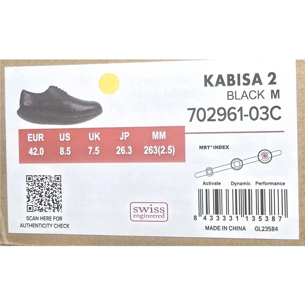 MBT shoes - Kabisa 2 - Kabisa - Black 8
