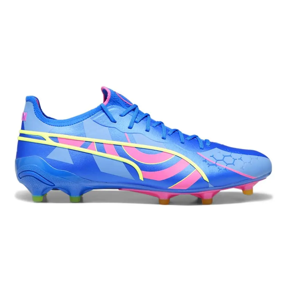 King Ultimate Energy Firm Groundartifical Ground Soccer Cleats Mens Blue Sn by Puma