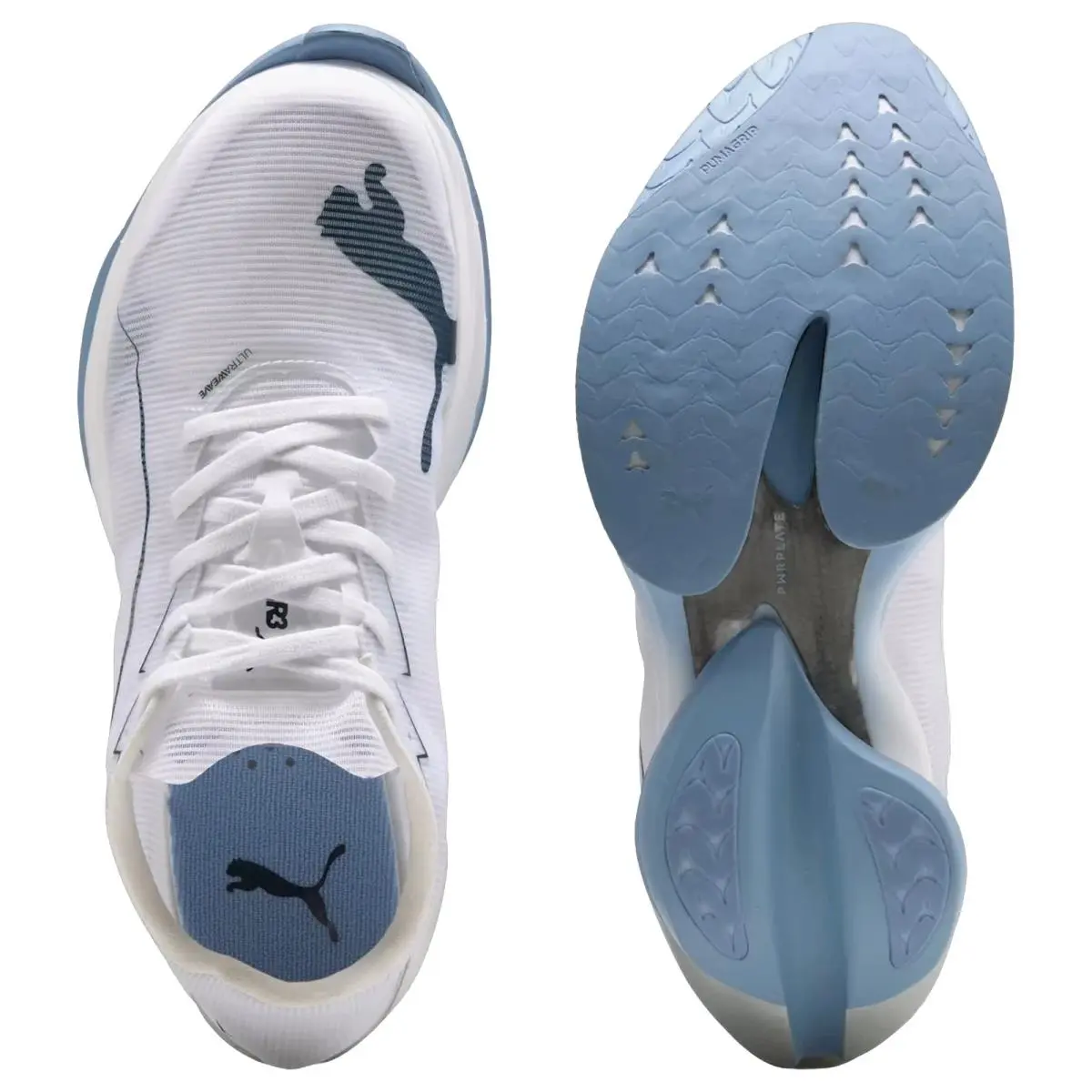 Puma shoes - Fast R Nitro Elite 3 - 312061-11 - Puma White/Chambray Blue 0