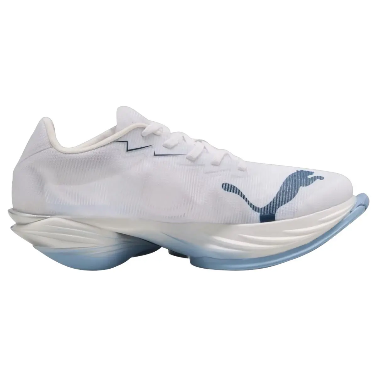 Puma shoes - Fast R Nitro Elite 3 - 312061-11 - Puma White/Chambray Blue 2