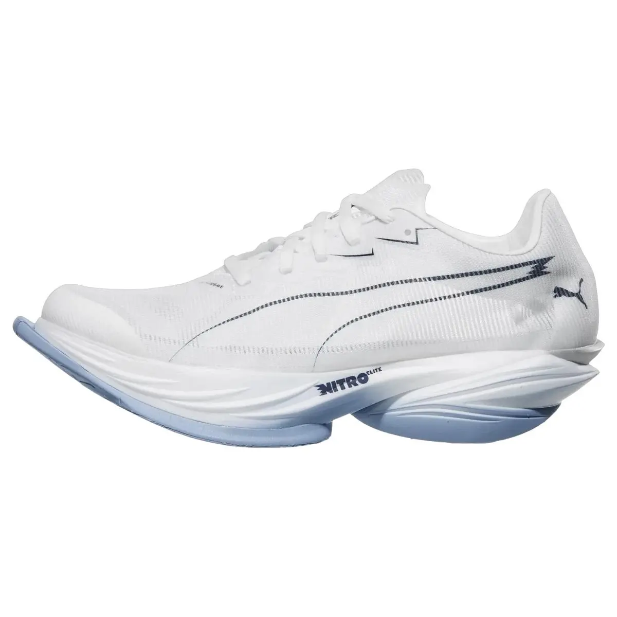 Puma shoes - Fast R Nitro Elite 3 - 312061-11 - Puma White/Chambray Blue 8