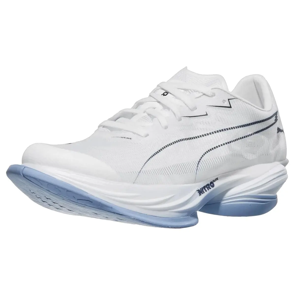 Puma shoes - Fast R Nitro Elite 3 - 312061-11 - Puma White/Chambray Blue 10