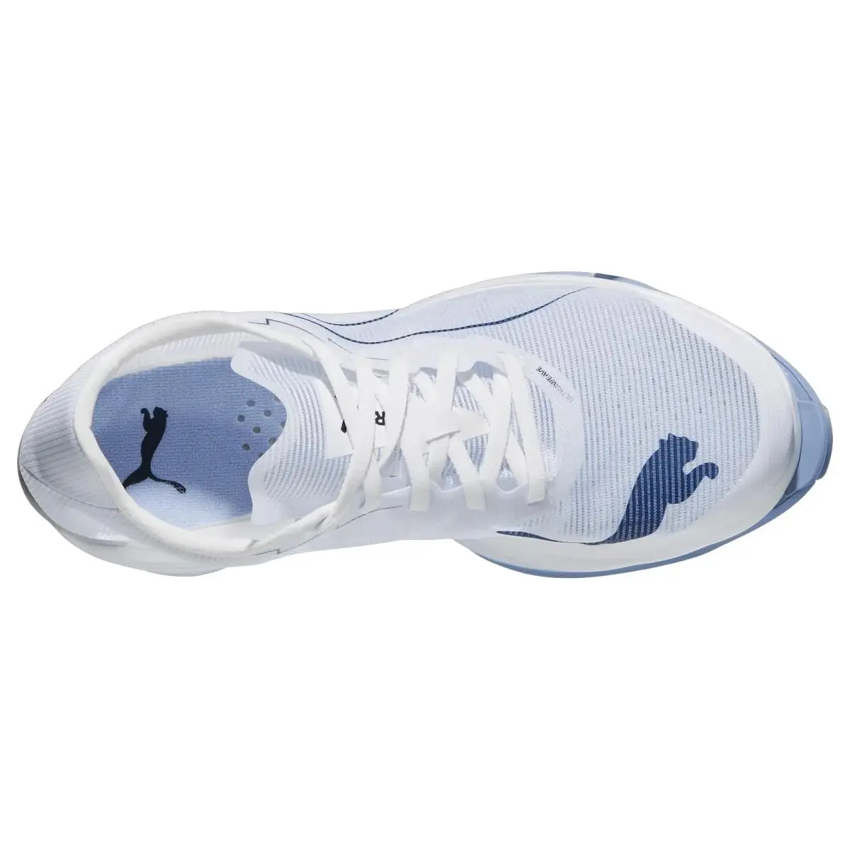 Puma shoes - Fast R Nitro Elite 3 - 312061-11 - Puma White/Chambray Blue 14