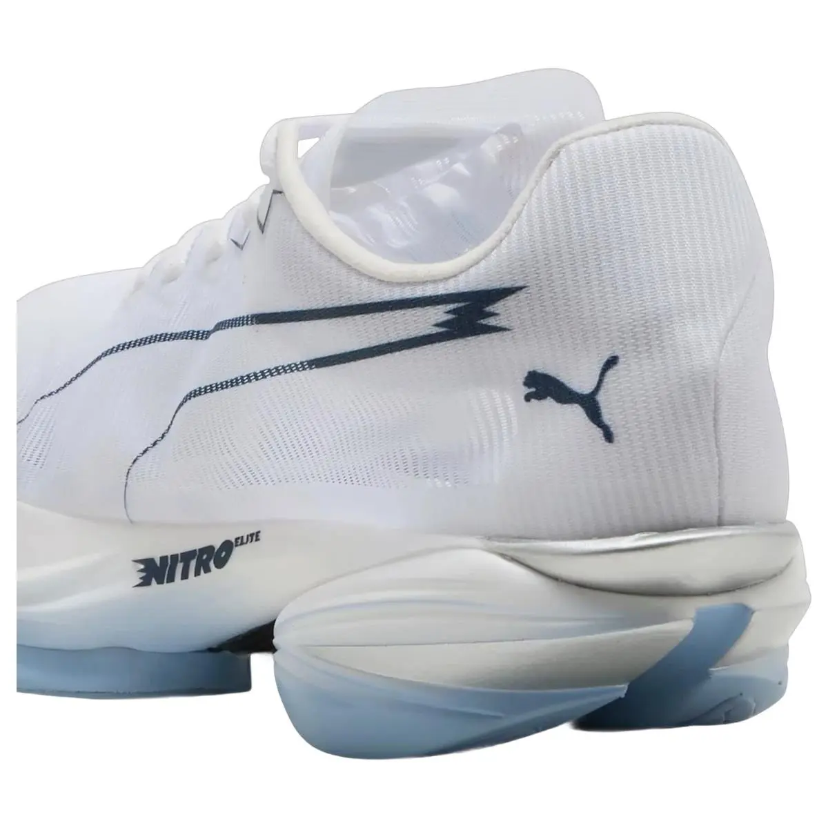 Puma shoes - Fast R Nitro Elite 3 - 312061-11 - Puma White/Chambray Blue 15