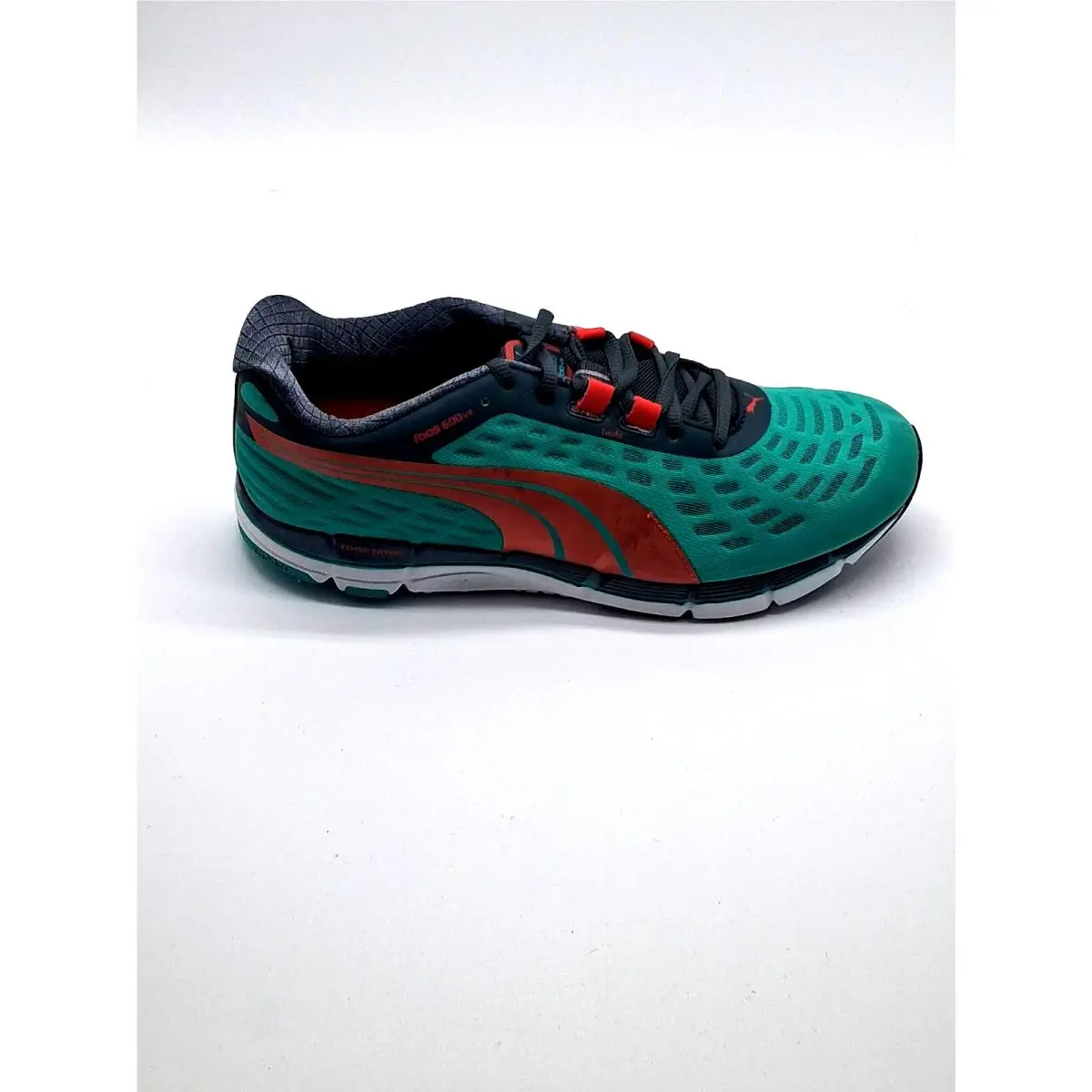 Puma shoes - PUMA V2 - Green /Grey/ Grenadine /Orange 1