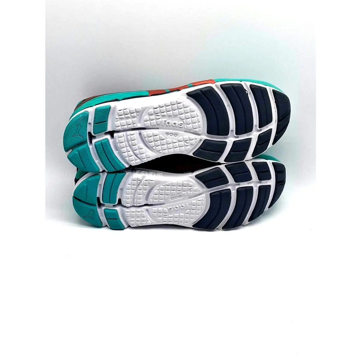 Puma shoes - PUMA V2 - Green /Grey/ Grenadine /Orange 5