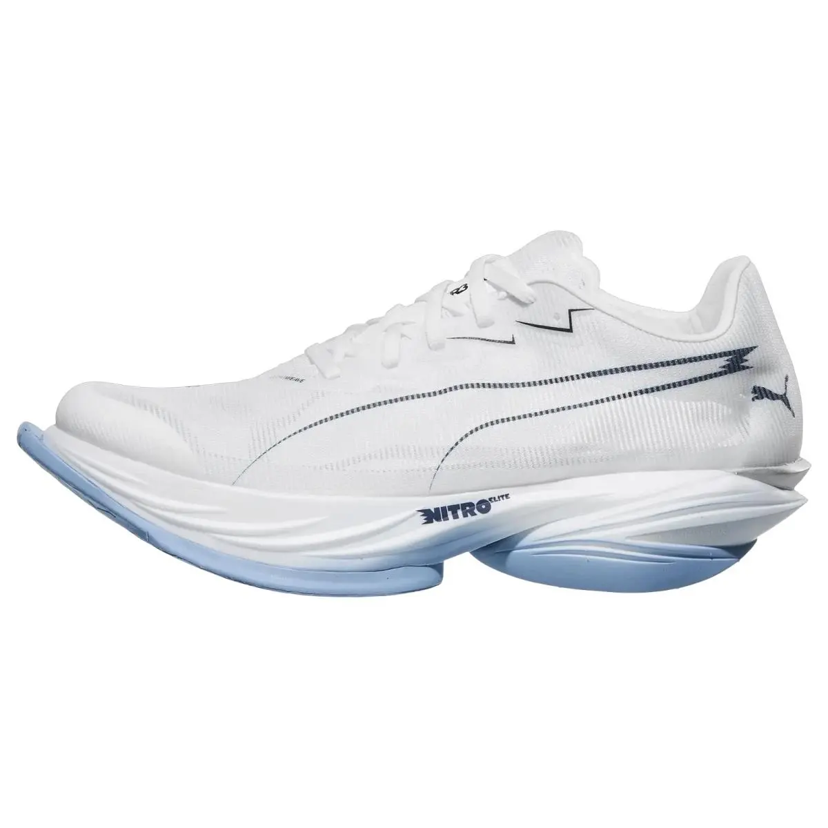 Puma shoes - Fast R Nitro Elite 3 - 312060-14 - White/Chambray Blue 5