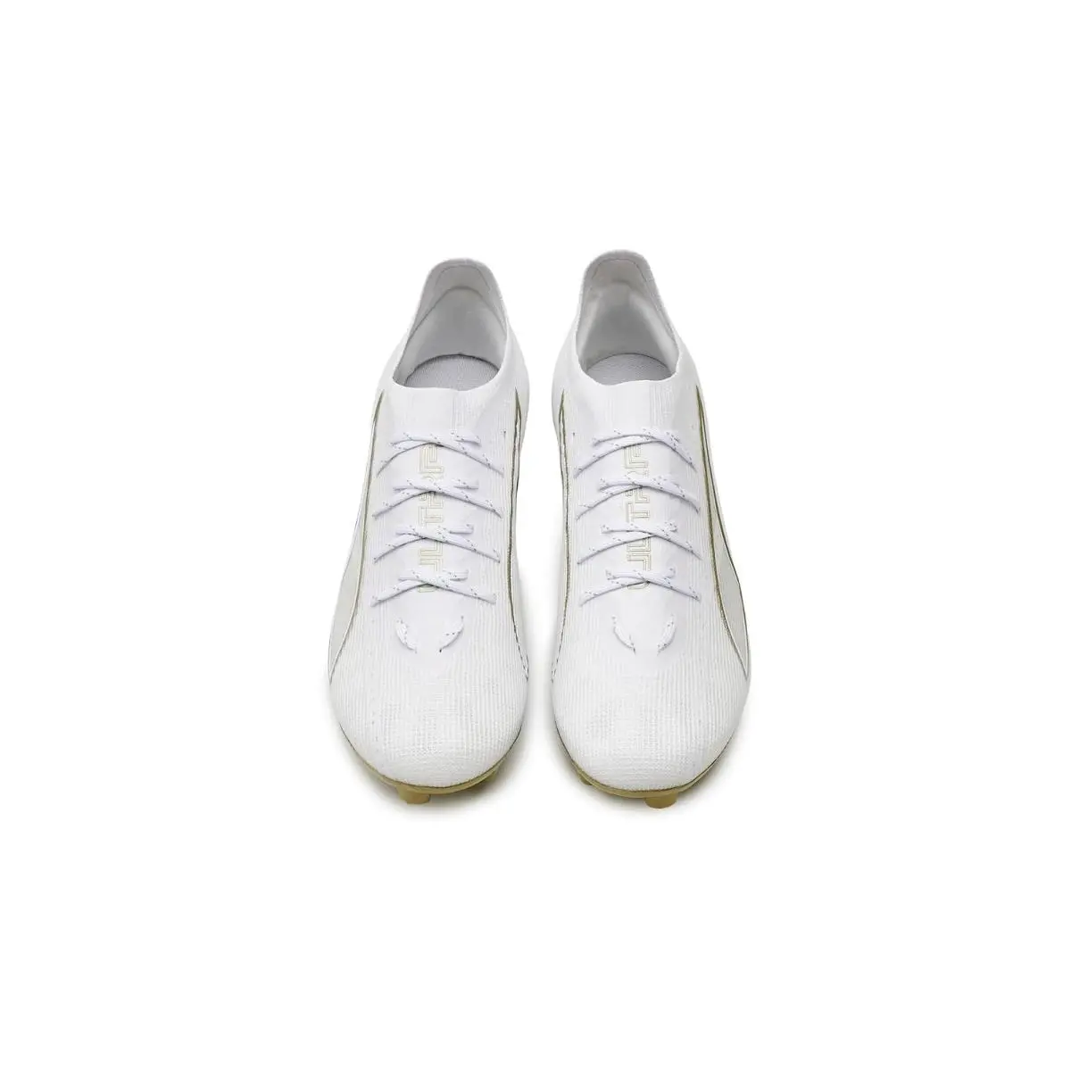 Puma shoes - White/Metallic Gold/Black 7