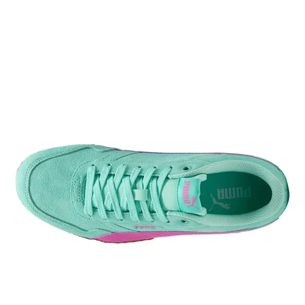 Puma shoes - PUMA Bella Donna Suede Lace Up - 40267313 - Green 2