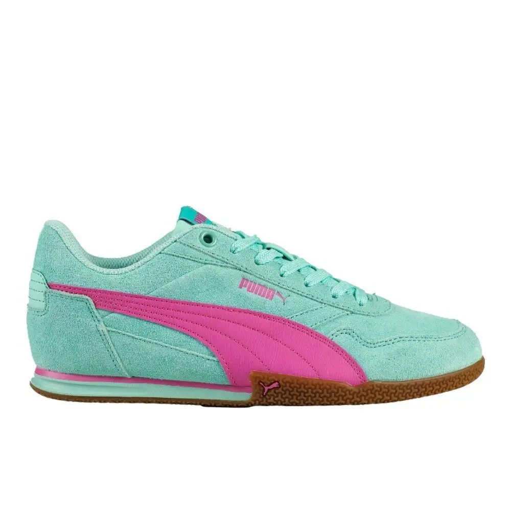Puma shoes - PUMA Bella Donna Suede Lace Up - 40267313 - Green 5