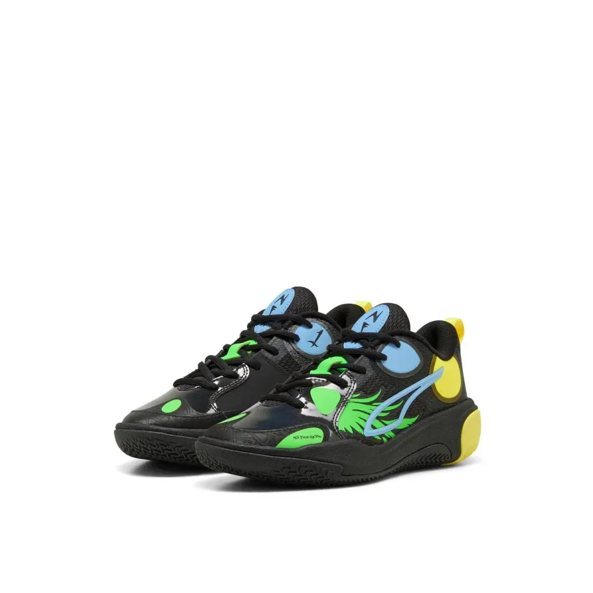 Puma shoes - Black/Yellow 4