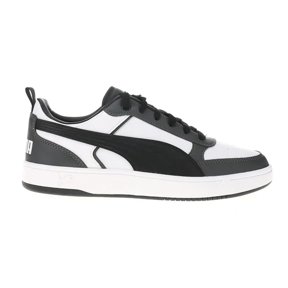 Dribble Lace Up Mens Grey Sneakers Casual Shoes 40032604 by Puma