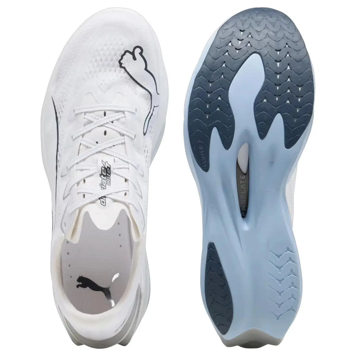 Puma shoes - Deviate Nitro Elite 4 - Deviate Nitro Elite - 312127-09 - White/Blue/Blue 0
