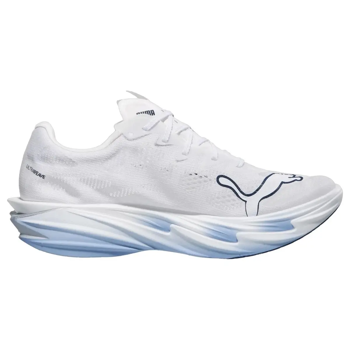 Puma shoes - Deviate Nitro Elite 4 - Deviate Nitro Elite - 312127-09 - White/Blue/Blue 10