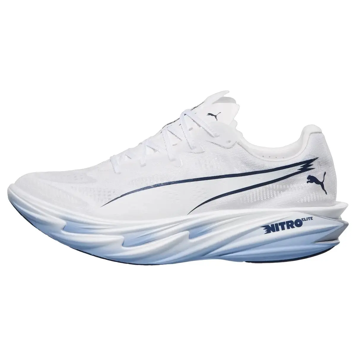 Puma shoes - Deviate Nitro Elite 4 - Deviate Nitro Elite - 312127-09 - White/Blue/Blue 6