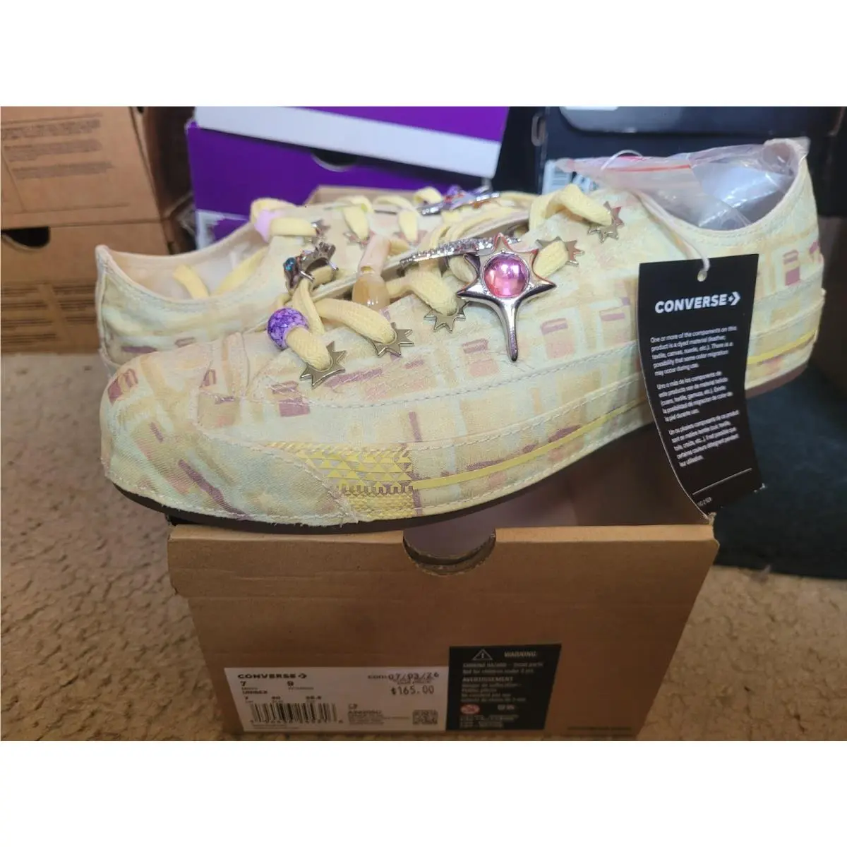Converse shoes - Converse All-Star OX - A22205C - Yellow 4