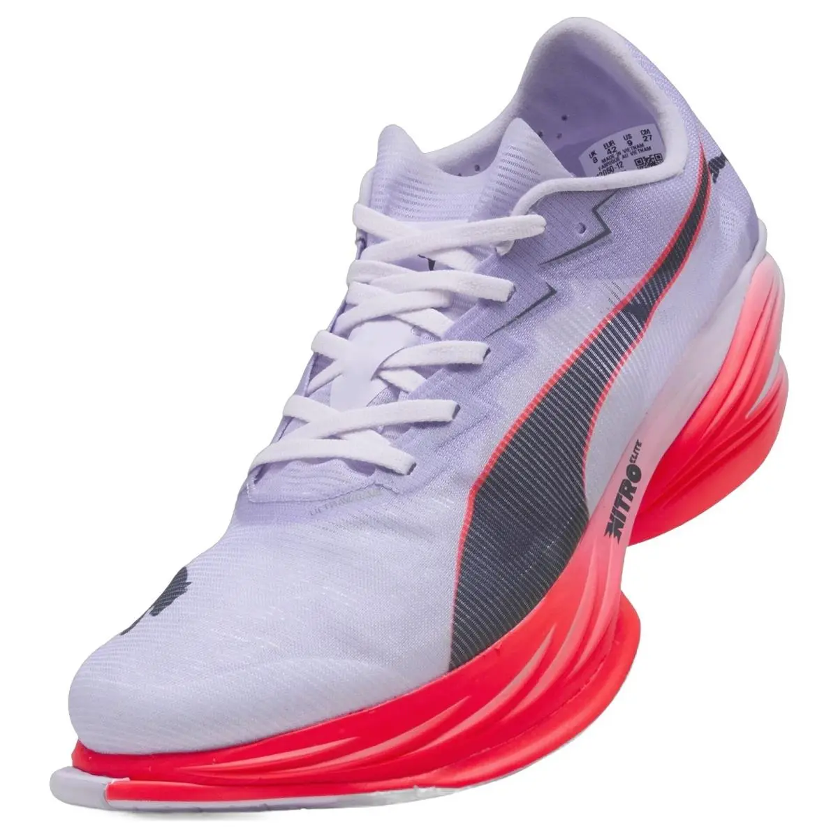 Puma shoes - Fast R Nitro Elite 3 - 312060-12 - Light Lavender/Ultra Red 12