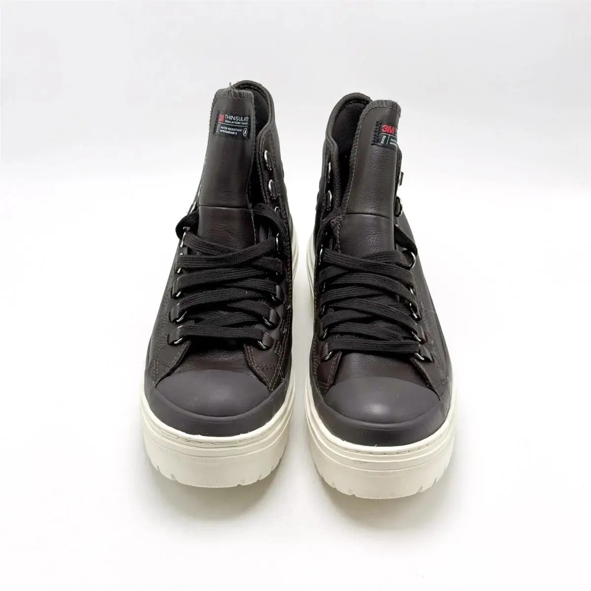 Converse shoes - Converse Chuck Taylor All Star Lugged Heel - A12982C - Mudguard / Mudguard / Egret (Rich Chocolate Brown) 5