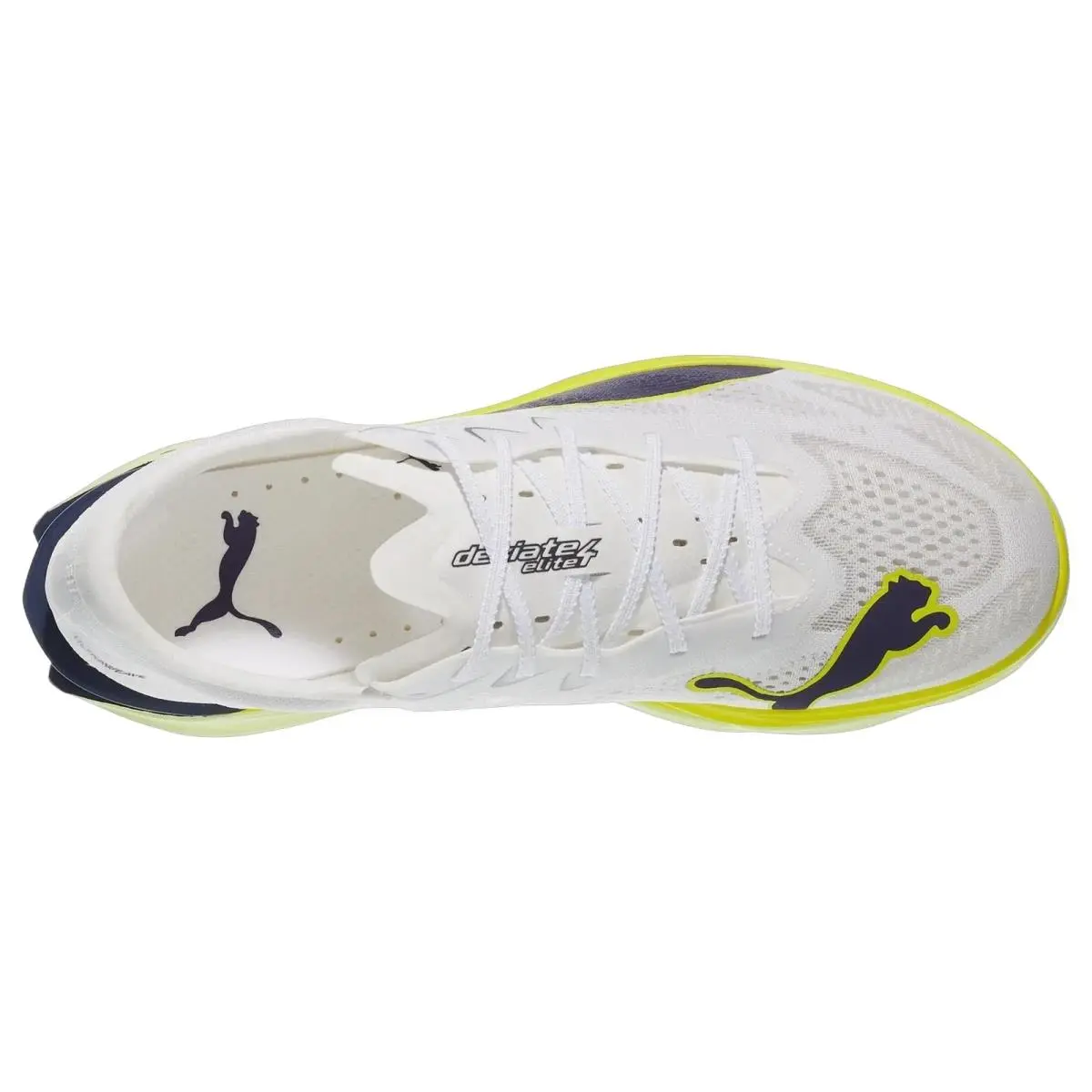 Puma shoes - Deviate Nitro Elite 4 - Deviate Nitro Elite - 312127-06 - White/Apple/Lime 2