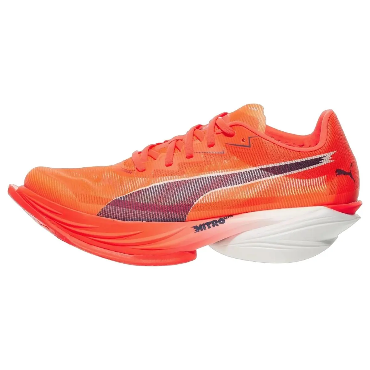 Puma shoes - Fast R Nitro Elite 3 - 312060-11 - Ultra Red/Inky Depths 5