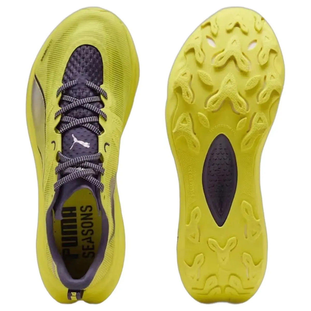 Puma shoes - Deviate Nitro Elite - Deviate Nitro Elite - 310034-07 - Lime/Plum 1