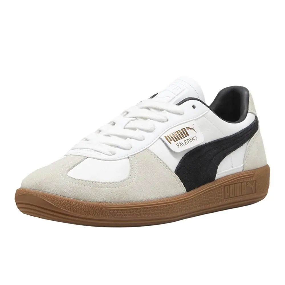 Puma shoes - PUMA Palermo Leather Lace Up - 39646401 - Off White, White 0
