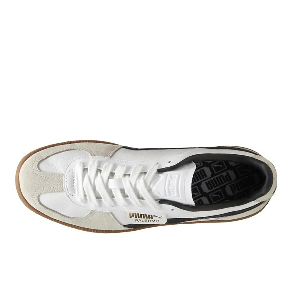 Puma shoes - PUMA Palermo Leather Lace Up - 39646401 - Off White, White 2