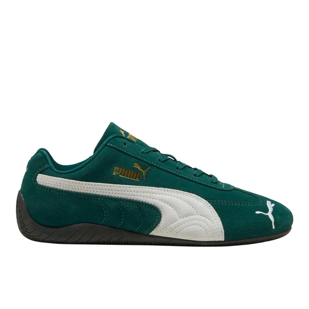 Speedcat Og Lace Up Mens Green Sneakers Casual Shoes 39884612 by Puma
