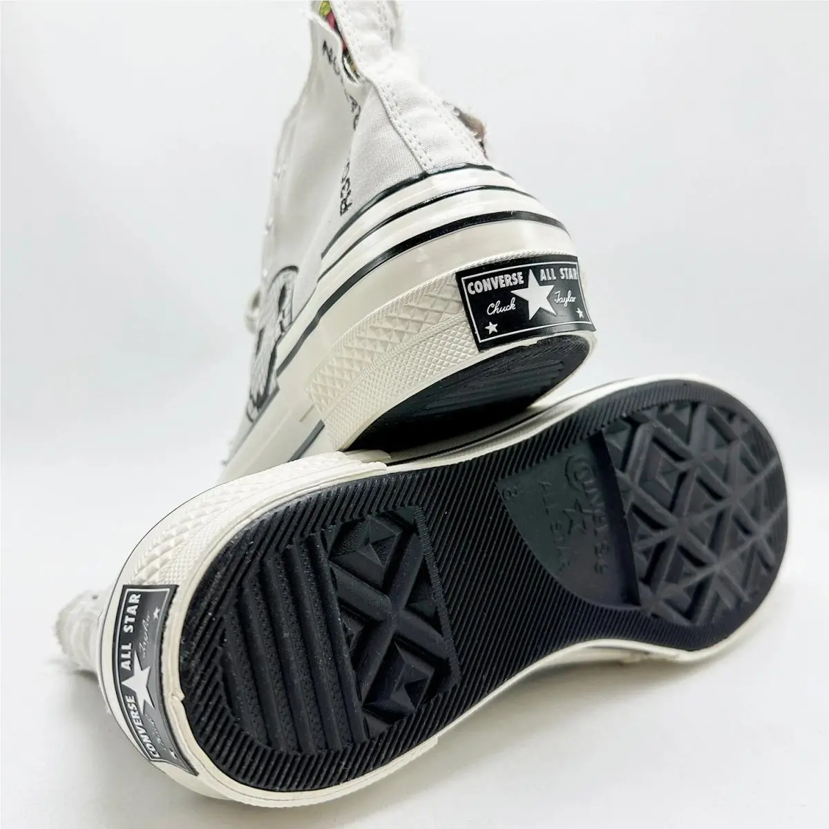 Converse shoes - Converse Chuck 70 - Chuck - A00730C - Light Bone / Black / Egret (Off-White Neutral) 7