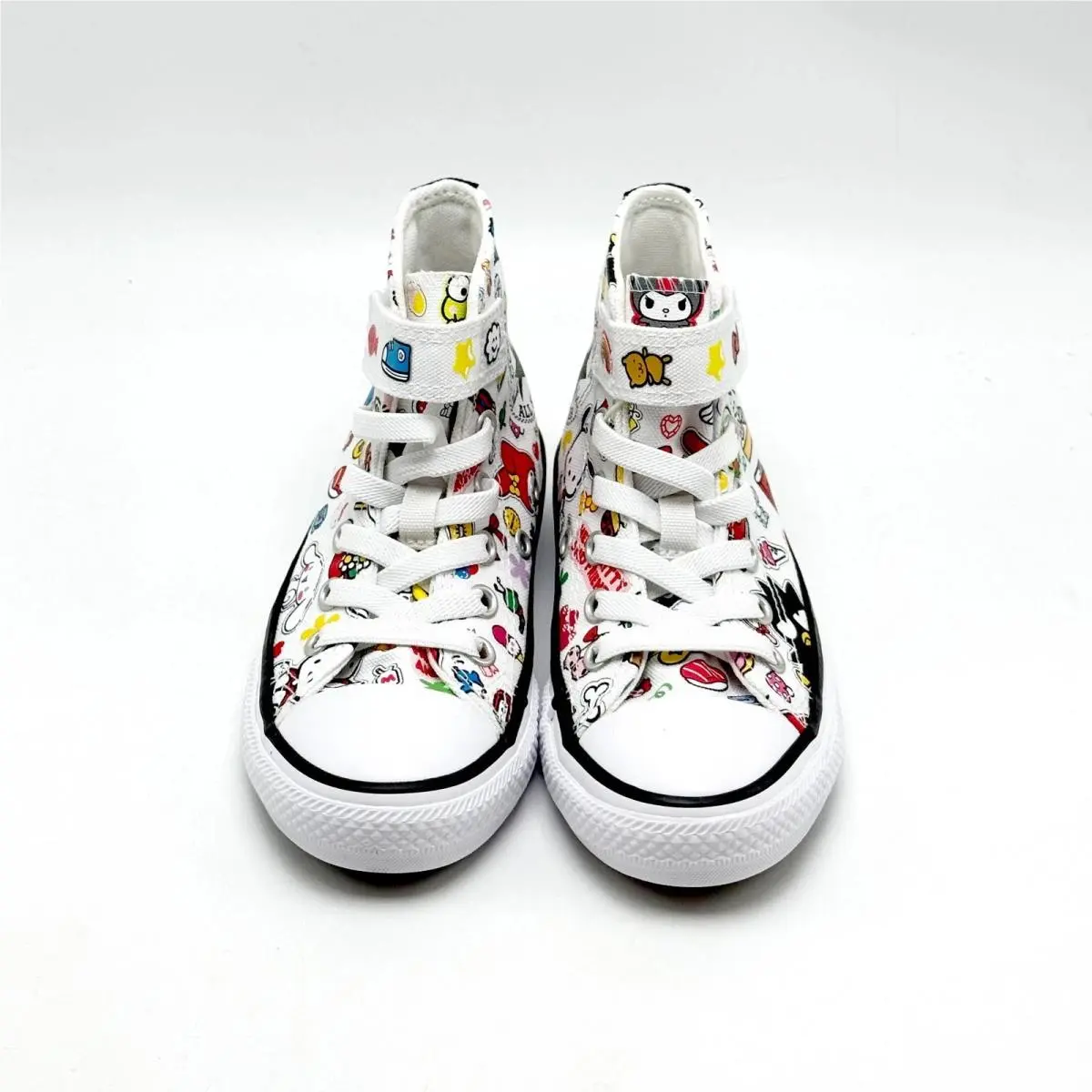 Converse shoes - Converse Chuck Taylor All Star 1V Hi - A17701C - Optic White / Multi / Pink / Black 6