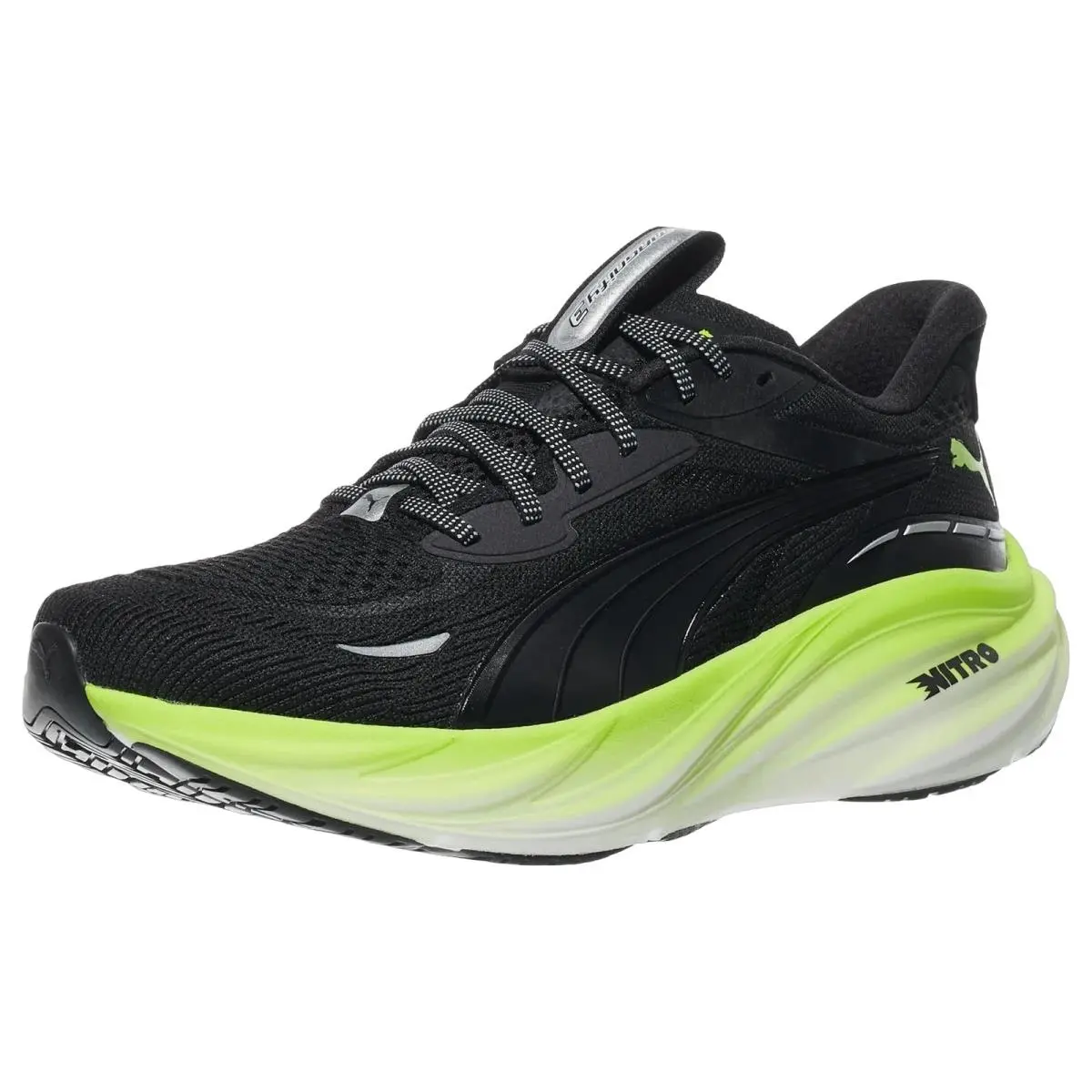 Puma shoes - Magnify Nitro 3 - Magnify Nitro - 311046-24 - Black/Sunny Lime 0