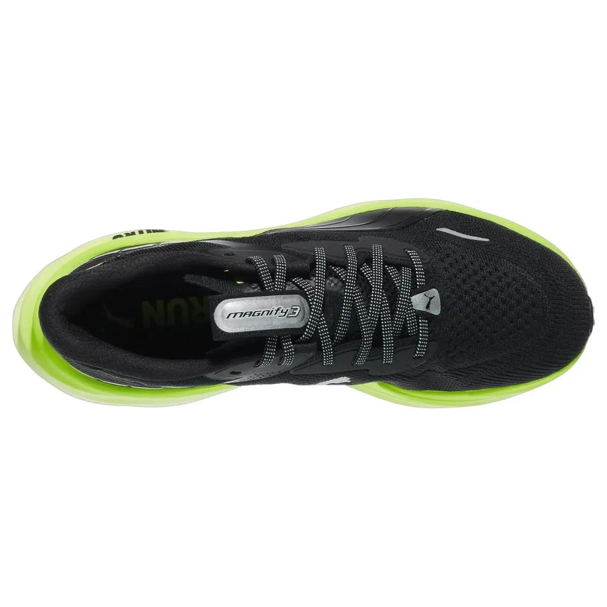 Puma shoes - Magnify Nitro 3 - Magnify Nitro - 311046-24 - Black/Sunny Lime 2