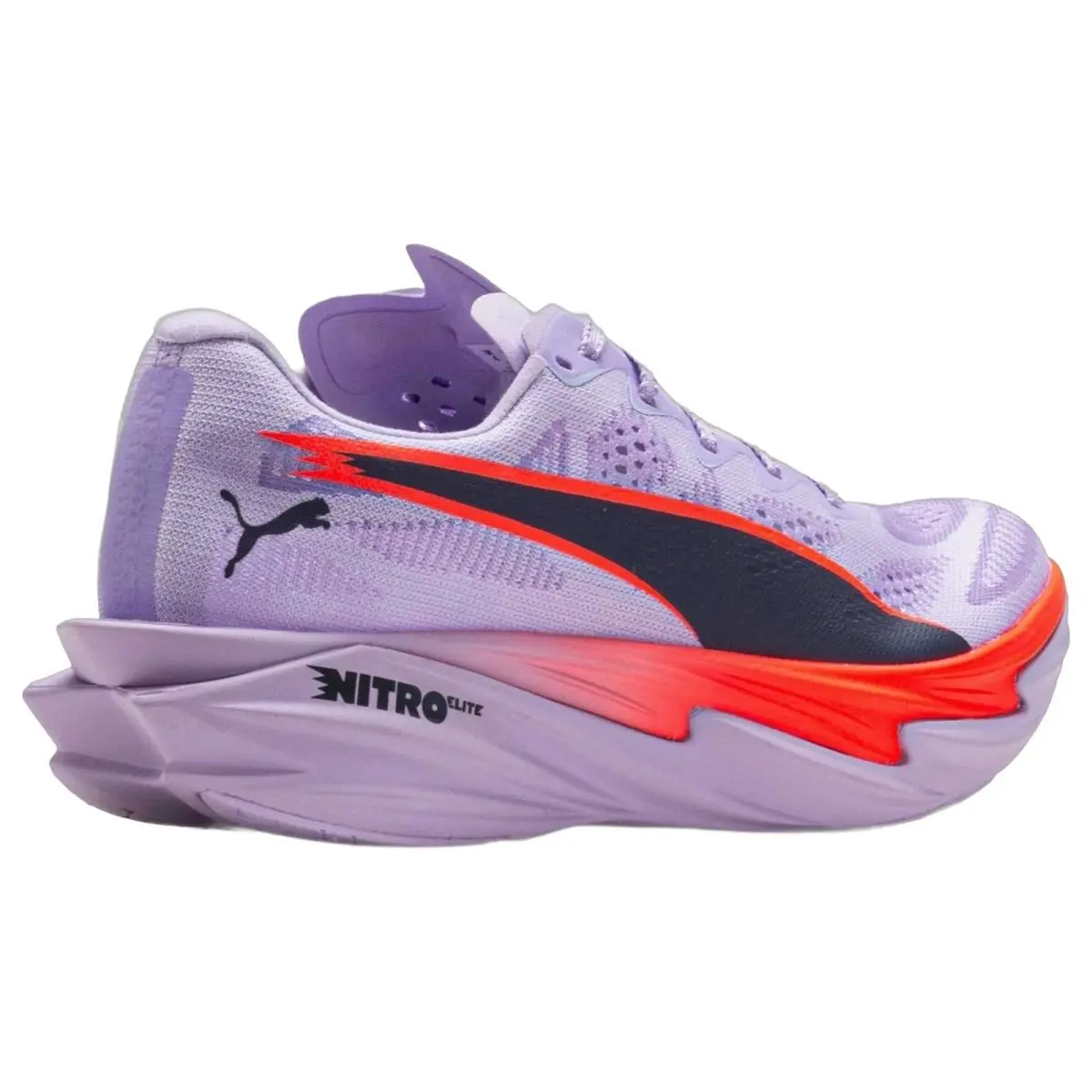 Puma shoes - Deviate Nitro Elite 4 - Deviate Nitro Elite - 312128-08 - Light Lavender/Ultra Red 4