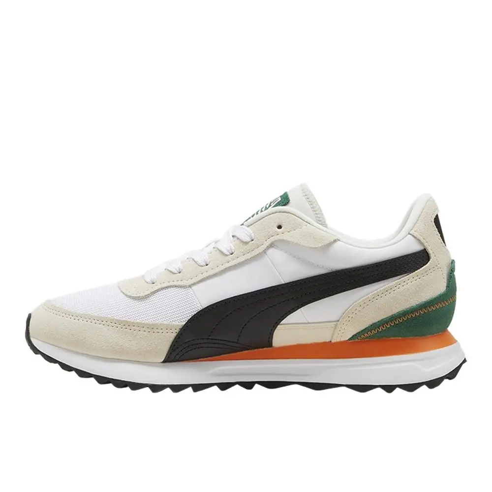 Puma shoes - PUMA Road Rider Suede Lace Up - 39737701 - White 1