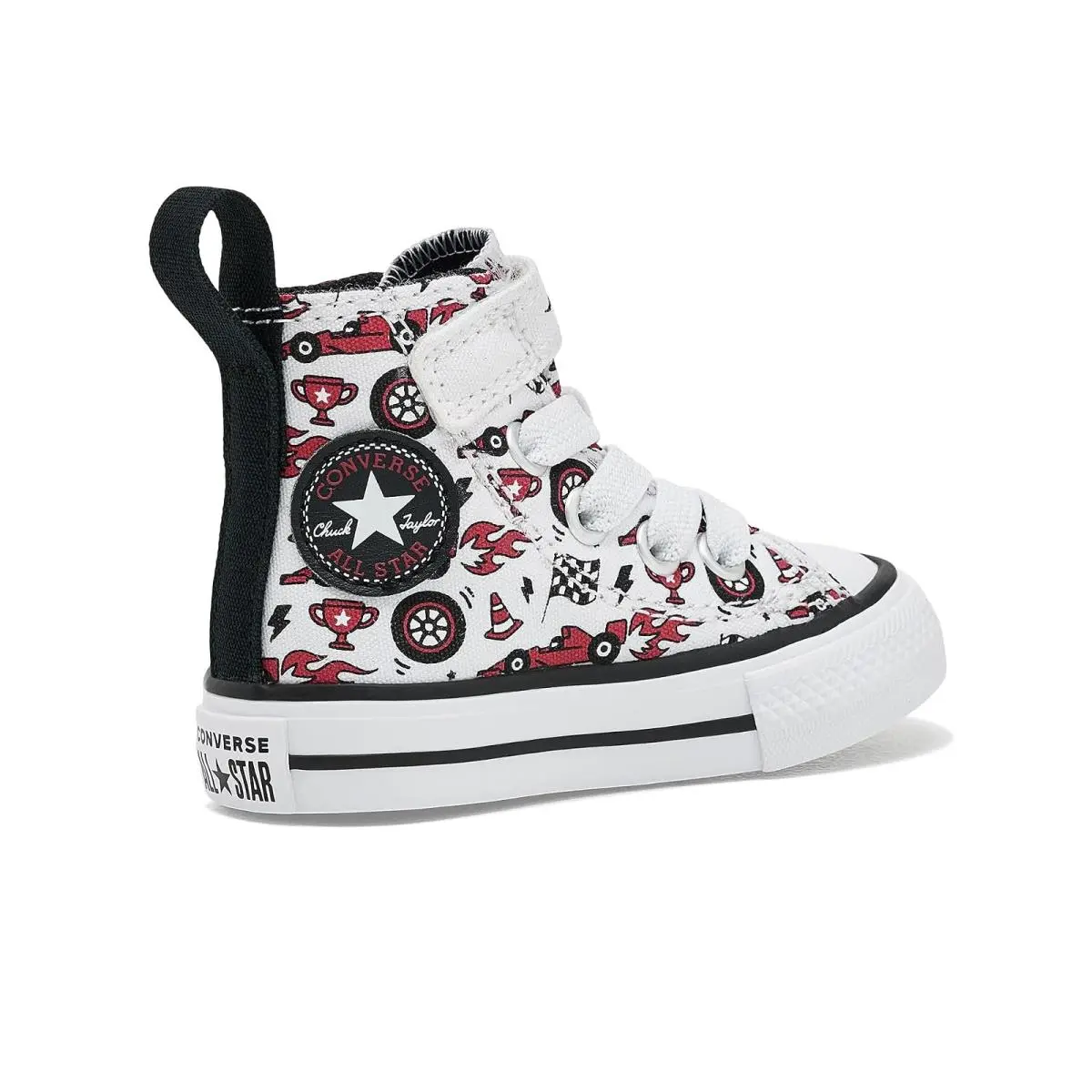 Converse shoes - White/White/Black 8