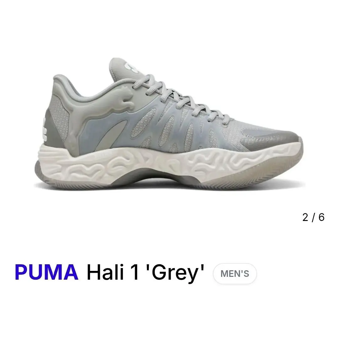 Puma shoes - PUMA Hali 1 - Hali - 313452-01 - Gray 0