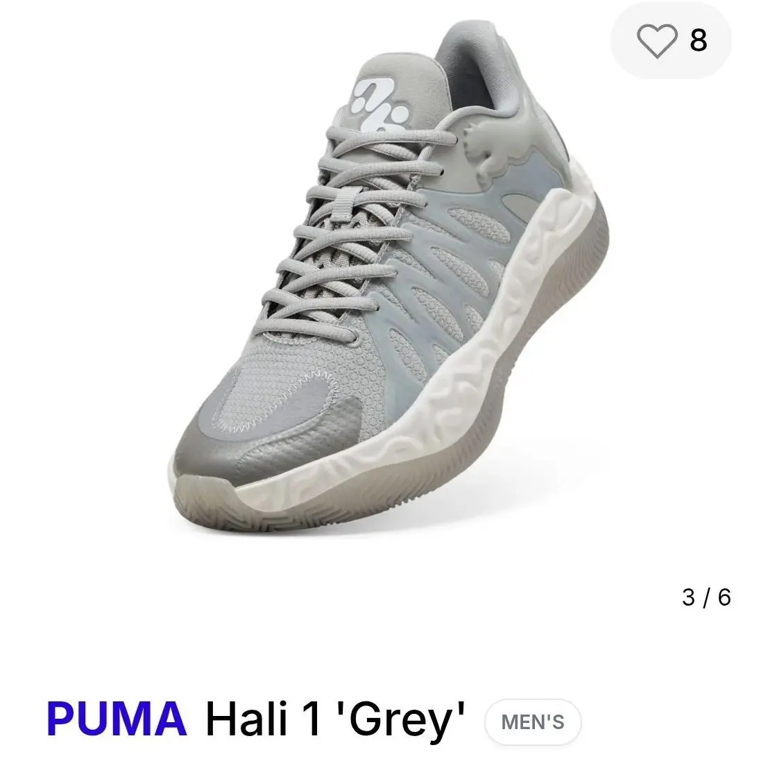 Puma shoes - PUMA Hali 1 - Hali - 313452-01 - Gray 1