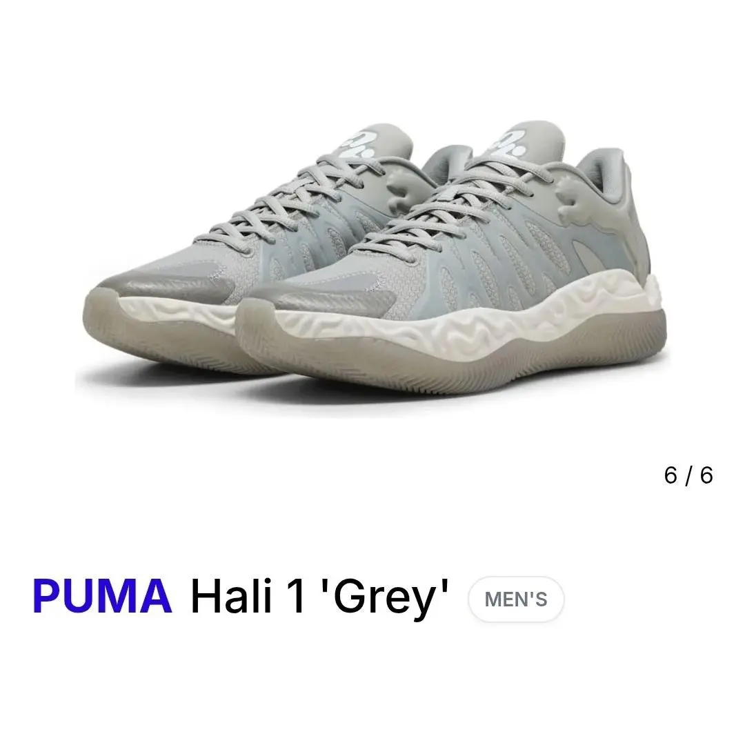 Puma shoes - PUMA Hali 1 - Hali - 313452-01 - Gray 2