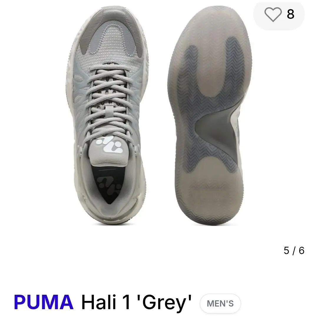 Puma shoes - PUMA Hali 1 - Hali - 313452-01 - Gray 3