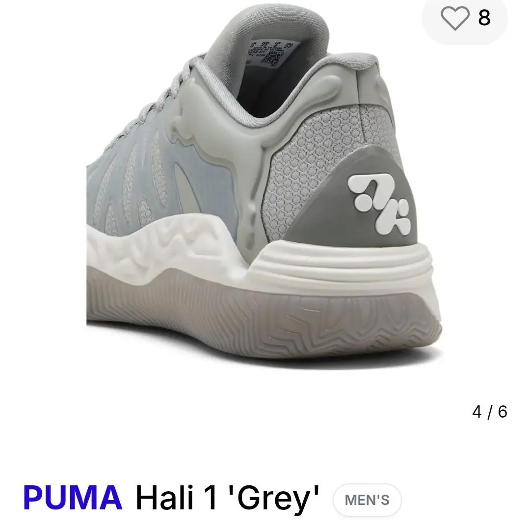 Puma shoes - PUMA Hali 1 - Hali - 313452-01 - Gray 4