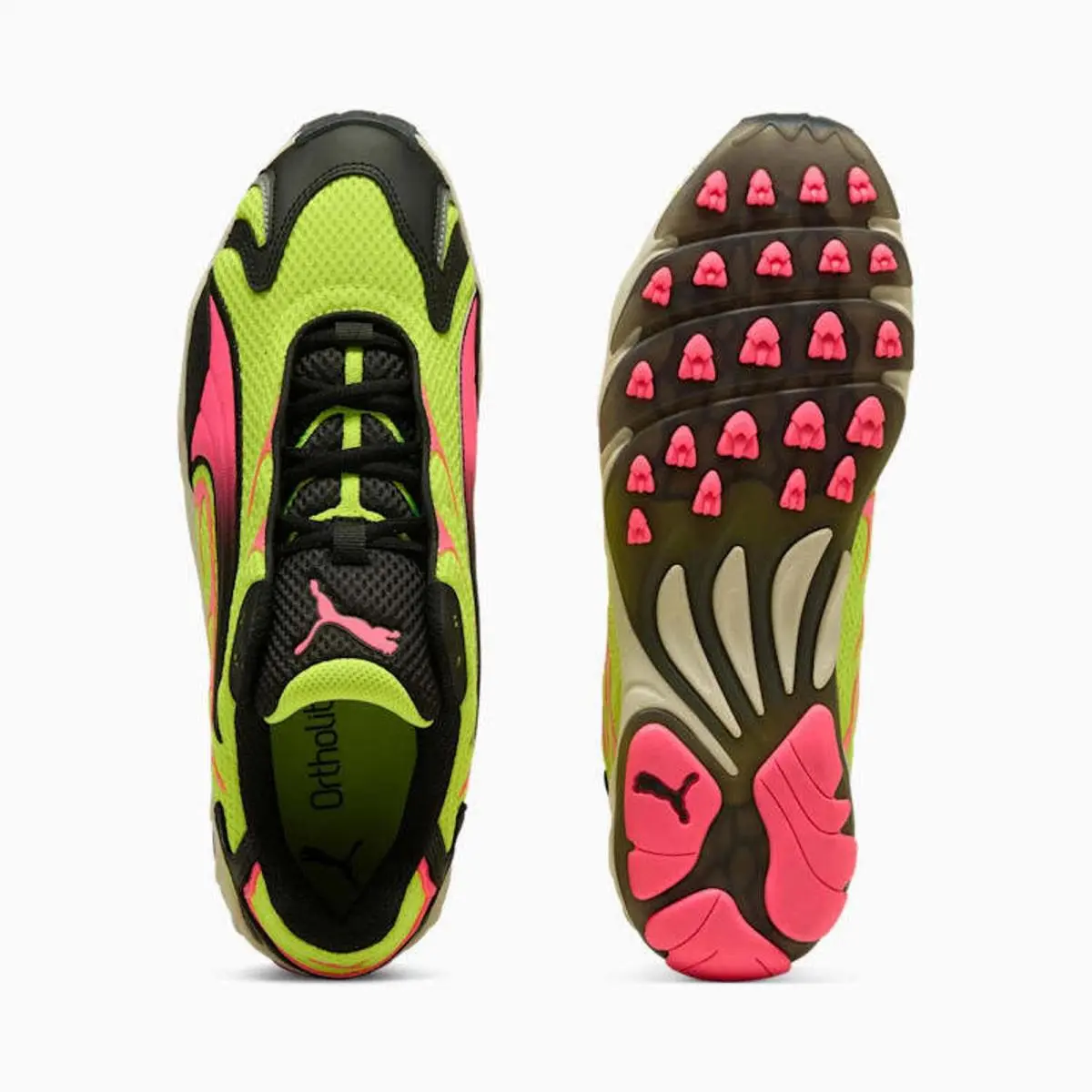 Puma shoes - PUMA Inhale - Inhale - 401560-05 - Yellow 2