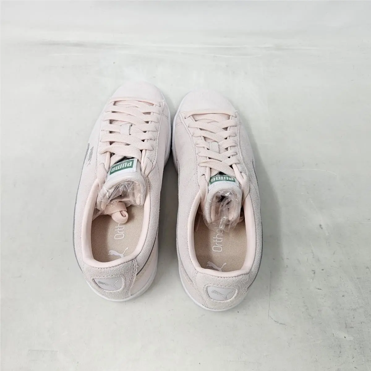 Puma shoes - PUMA Suede Classic Lace Up - 400775-33 - Jasmine Flower - Light Pink 4