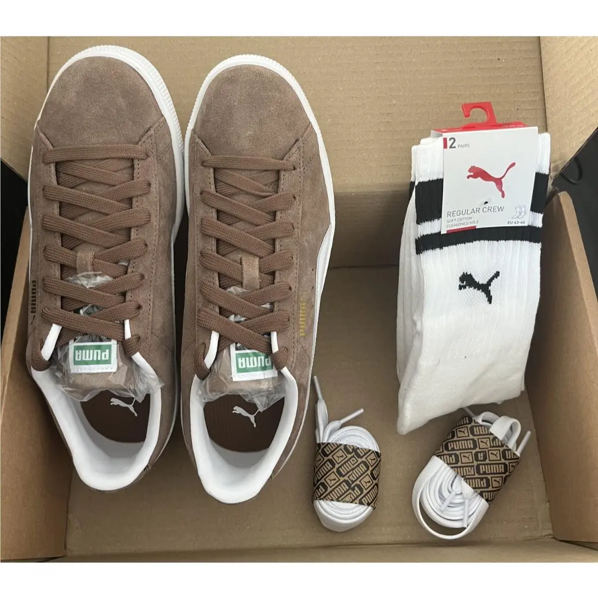Puma shoes - PUMA Suede - Suede - 399781-41 - Brown 3