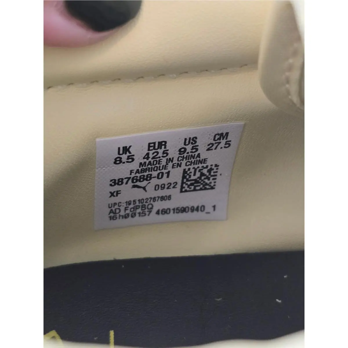 Puma shoes - Yellow 8