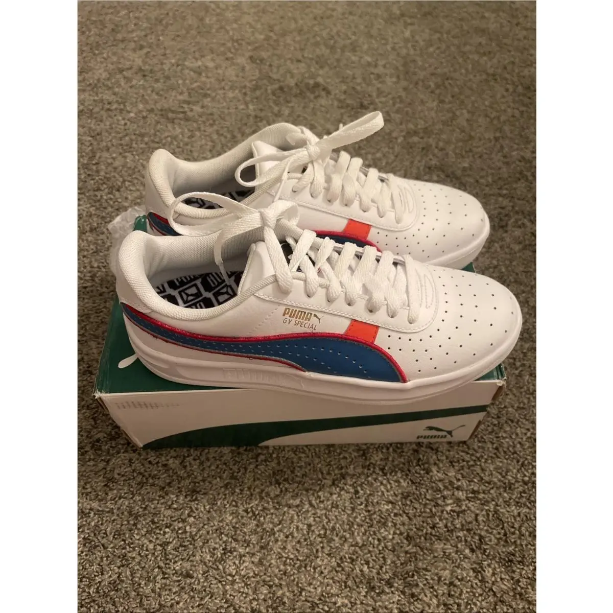 Puma shoes - PUMA GV Special - Special - 385481 - PM WHT-VIRTA BL-FRLT MNRL BL 1