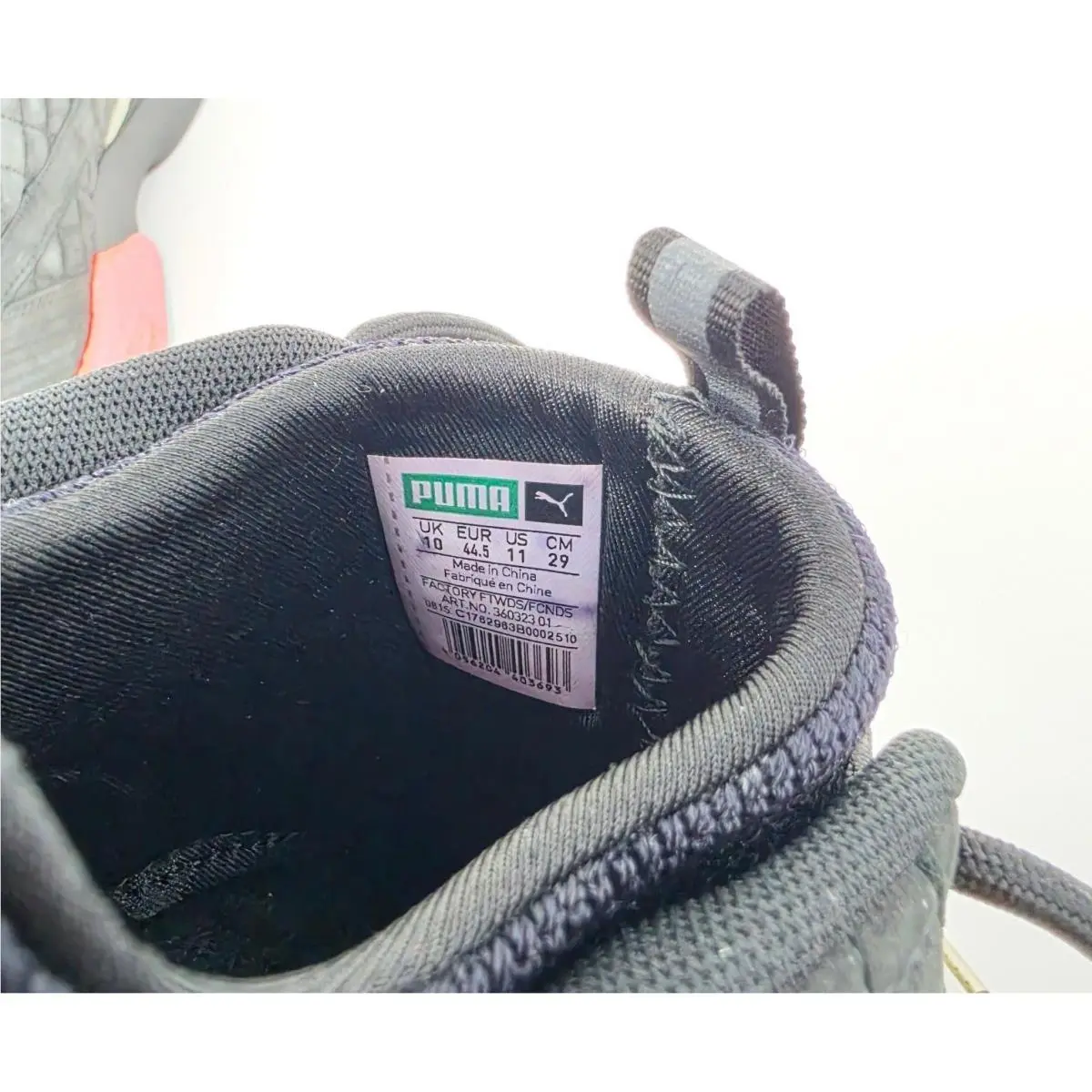 Puma shoes - Puma R698 Nubuck x HS x RF - Black 4