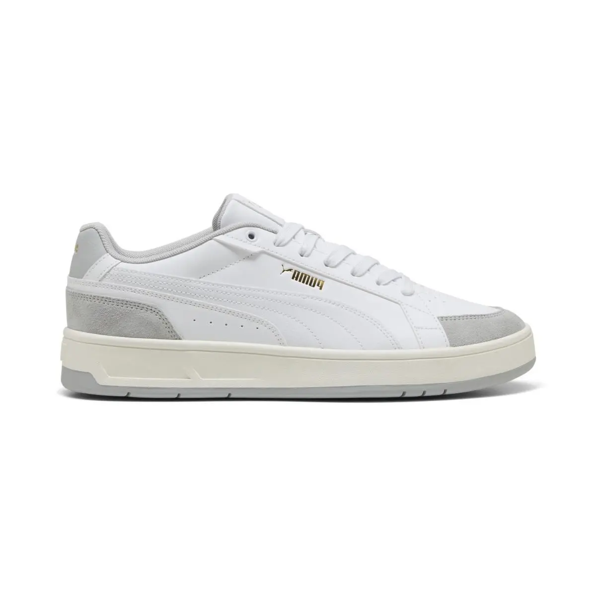 Puma Court Classico Sport 40073102 Mens White Lifestyle Sneakers Shoes 10